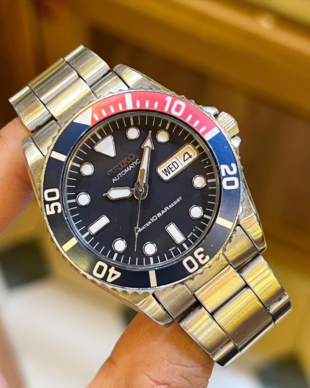 Jual Jam Vintage Seiko Skx Pepsi