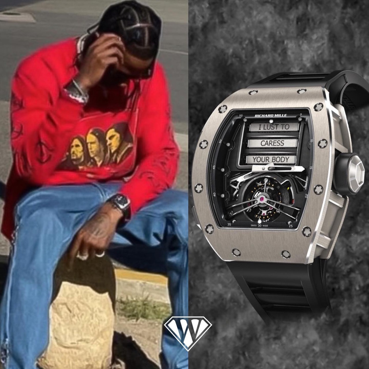 Jam Tangan Mewah Travis Scott