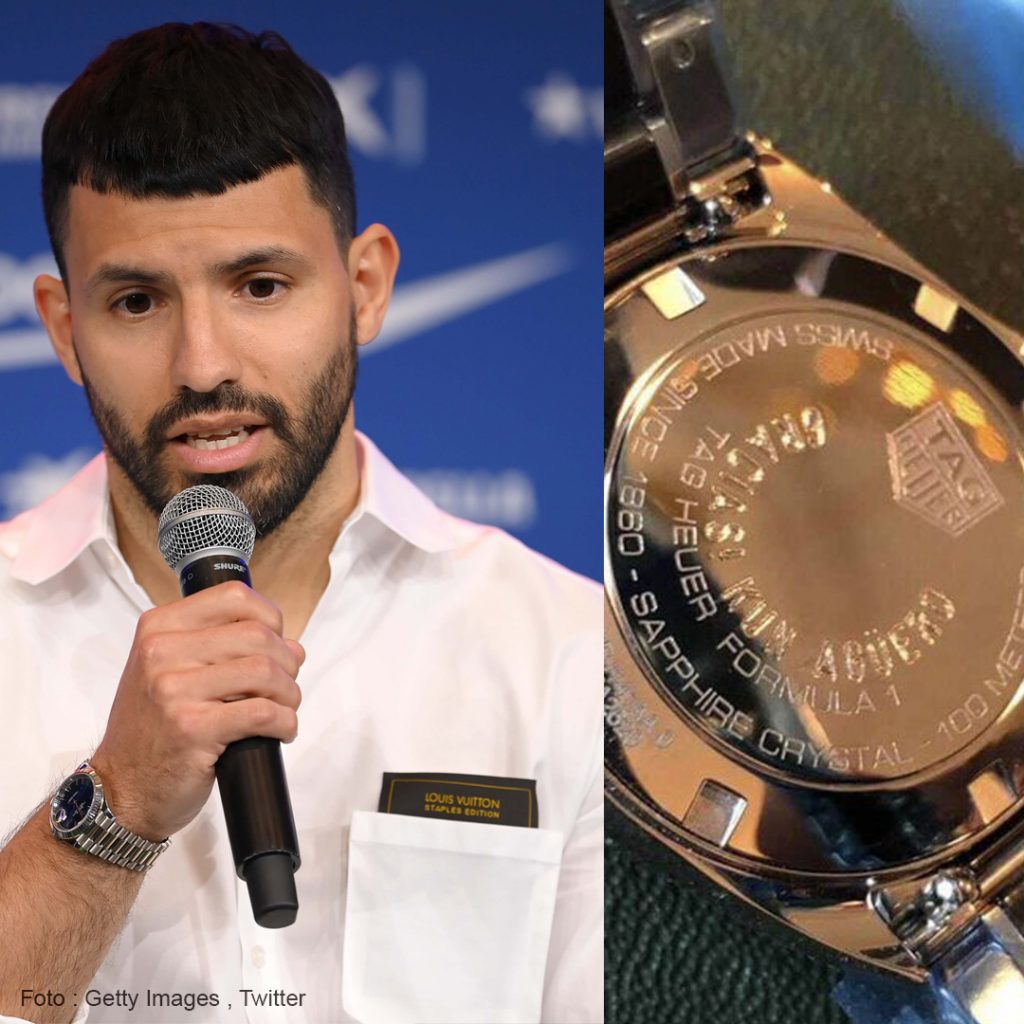 Jam Tangan Sergio Aguero