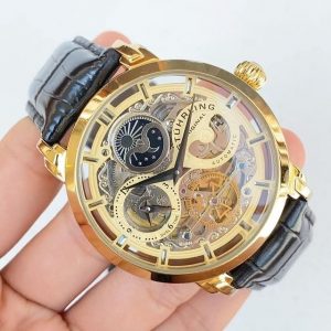 Stuhrling Gold Skeleton