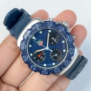 TAG HEUER VINTAGE CHRONO BLUE DIAL