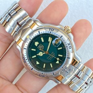 Tag Heuer 6000 Chronometer Green Dial