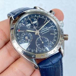 Omega Speedmaster Tripledate Blue Dial