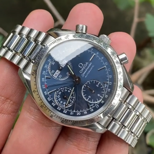 Omega Speedmaster Tripledate Blue Dial