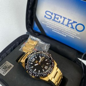 Seiko 5 Sports Gold Daydate