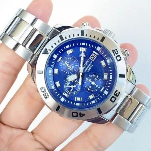 Seiko Blue Chronograph