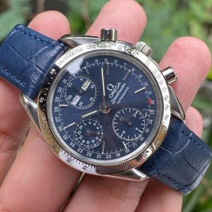 Omega Speedmaster Tripledate Blue Dial