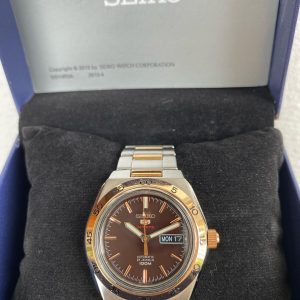 Seiko 5 Sports Twotone Brown Dial