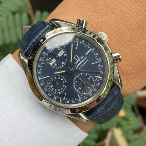 Omega Speedmaster Tripledate Blue Dial