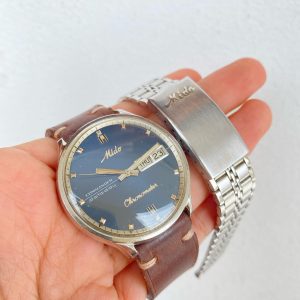 Mido Commander Blue Dial