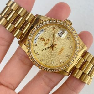 Sandoz Daydate Gold