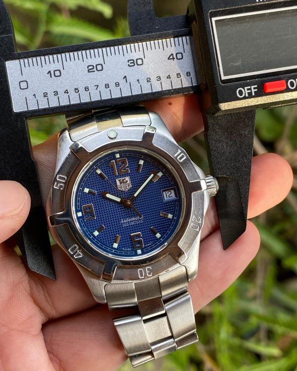 Tag Heuer Exclusive Blue Honeycomb Dial