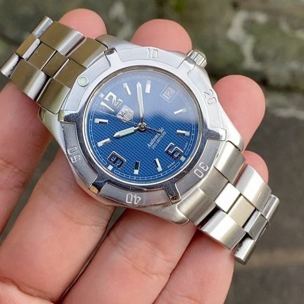 Tag Heuer Exclusive Blue Honeycomb Dial