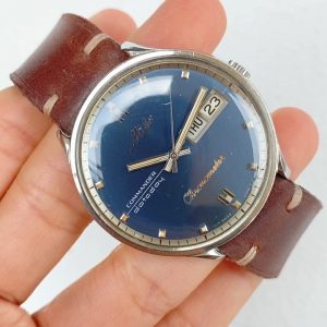 Mido Commander Blue Dial