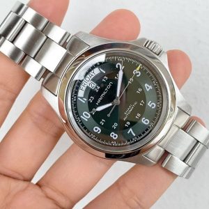 Hamilton Khaki King Daydate Green Dial Rare