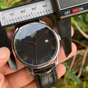 Tissot Blad Dial Dress Watch