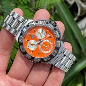 Tag Heuer Orange Cah1113 Chronograph