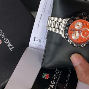 Tag Heuer Orange Cah1113 Chronograph