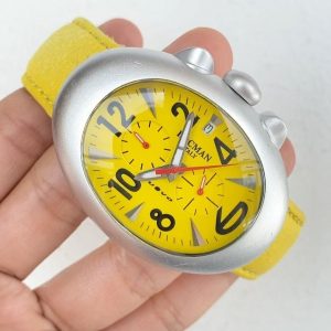 Locman Italy Yellow Chronograph