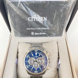 Citizen Eco-Drive Blue Chronograph