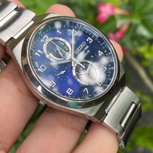 Seiko Worldtime Blue Dial Solar