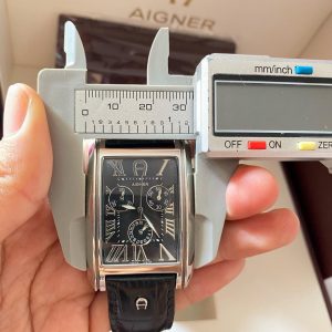 Aigner Rectangular Tank Chronograph