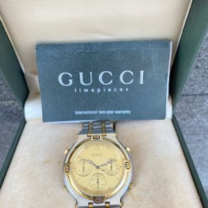 Gucci Twotone Chronograph