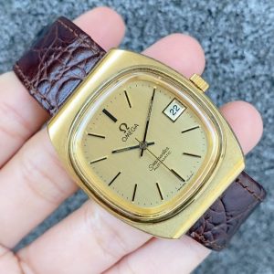 Omega Seamaster Date Gold Cal 1010