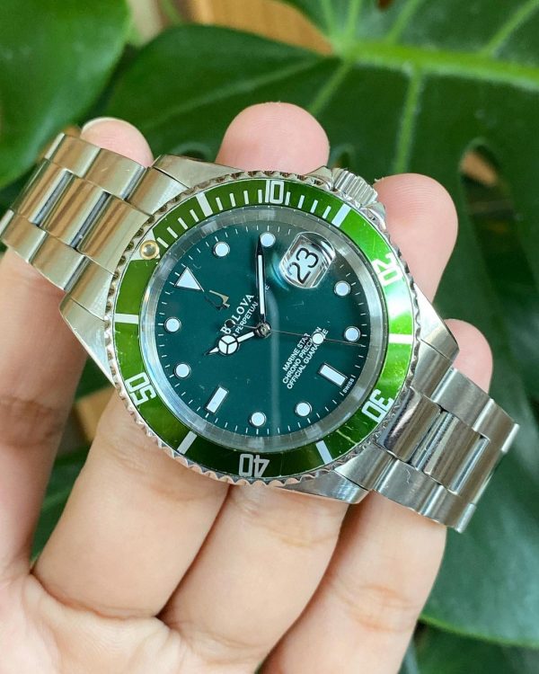 bulova marine star green