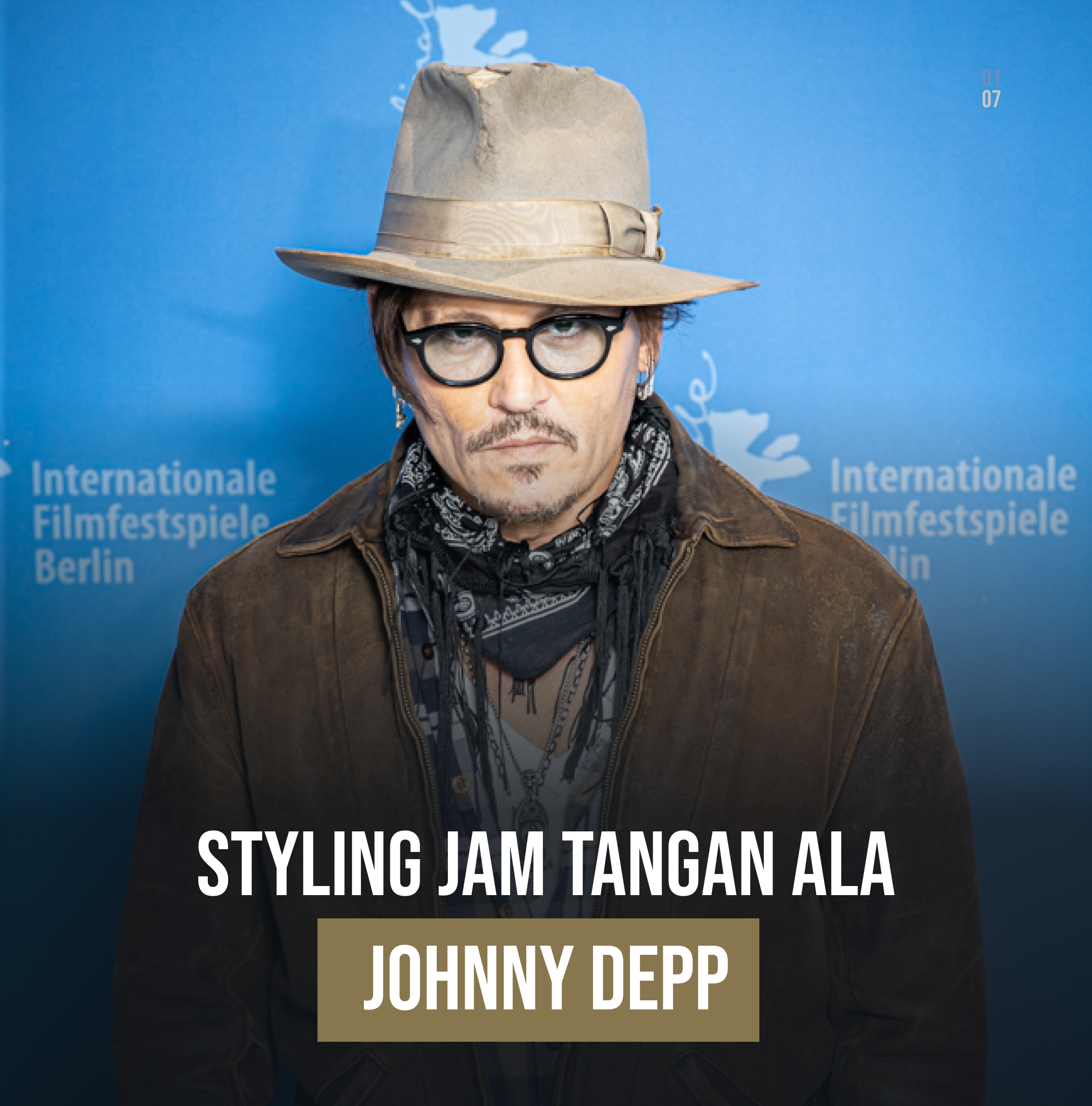 Jam Tangan Johnny Depp