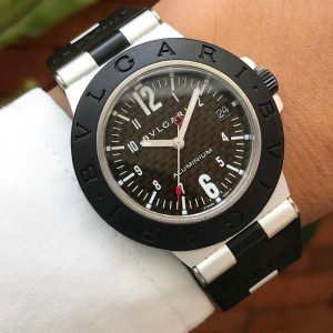 BVLGARI Aluminium Carbon Dial