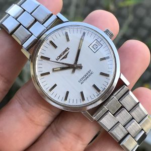 Longines Conquest Date Linen Dial