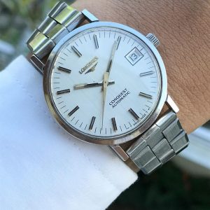 Longines Conquest Date Linen Dial