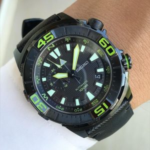 Seiko Navigator Black Green