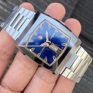 Rado Diastar TV Shape Daydate Blue Dial