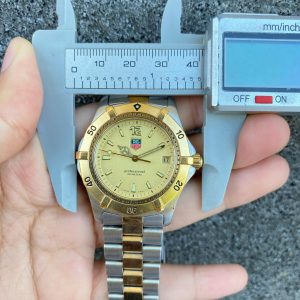 Jam Vintage Pria Tag Heuer WK Twotone