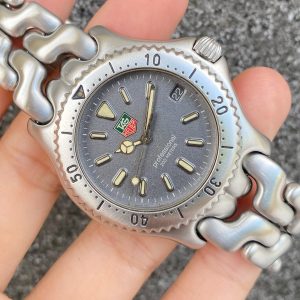 Tag Heuer Fishbone Grey Dial
