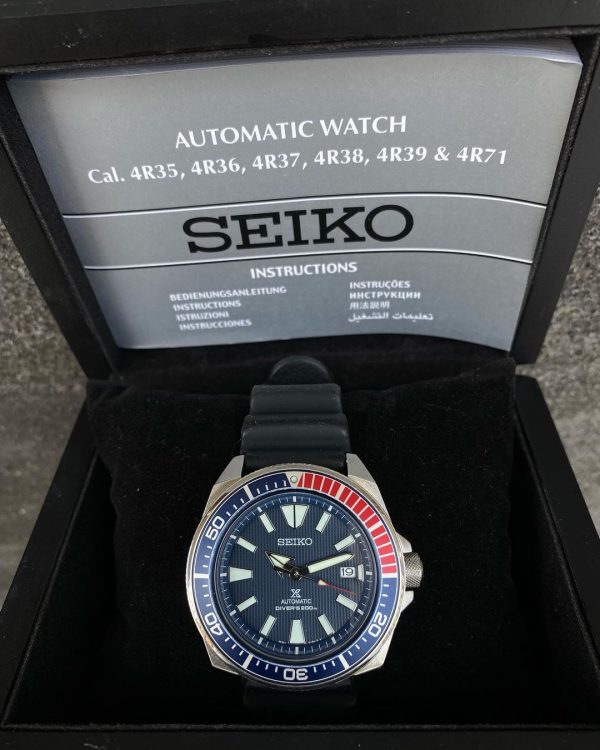 Jam Vintage Original Seiko Samurai Pepsi