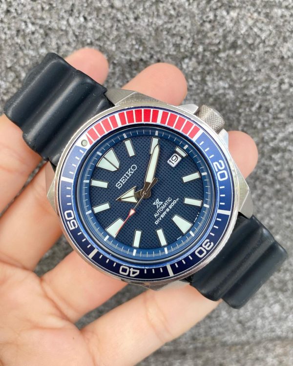 Jam Vintage Original Seiko Samurai Pepsi