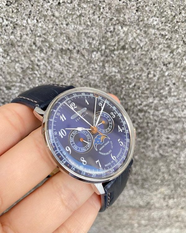 Zeppelin Moonphase Blue