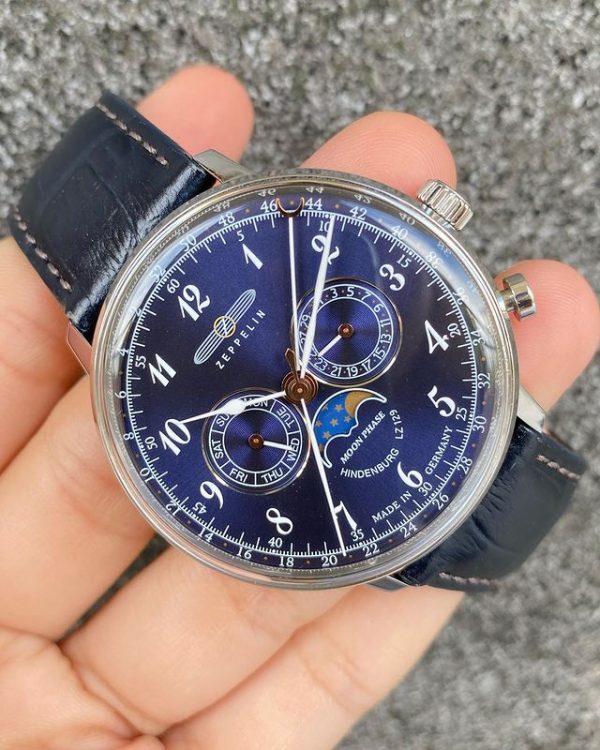 Zeppelin Moonphase Blue