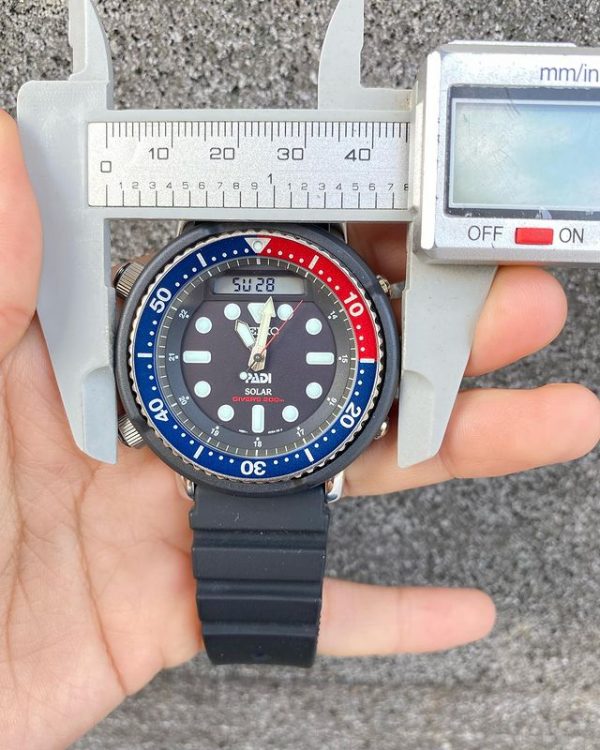 Seiko SNJ027 Solad Padi Pepsi Bezel