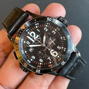 Hamilton Chronograph Black Orange