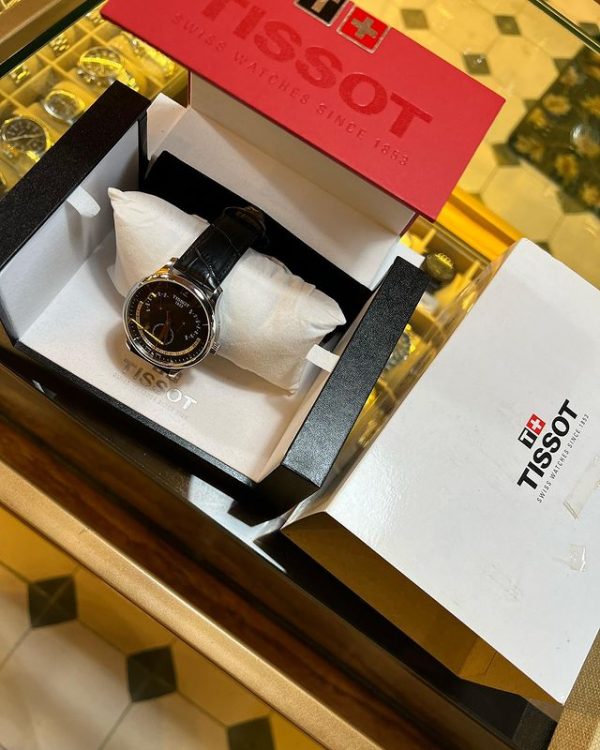 Tissot Tripledate Smiley Black Dial