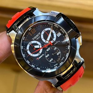 Jam Pria Original Tissot T-Race Red
