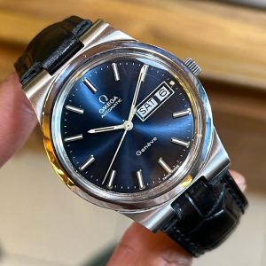 Jual Jam Tangan Original Omega Geneve Daydate Blue Dial