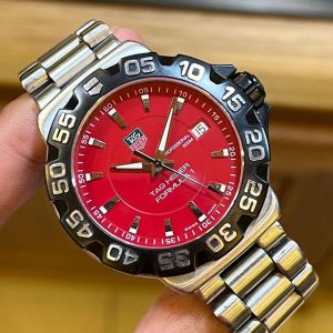 Jual Jam Original Tag Heuer F1 WAH1112 Red Dial