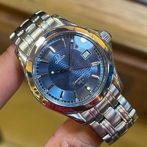 Omega Seamaster 120M Wave Blue Dial