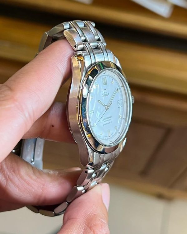 Jual Jam Original Omega Seamaster Chronometer Date White Dial