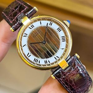 Jual Jam Vintage Cartier Vermeil